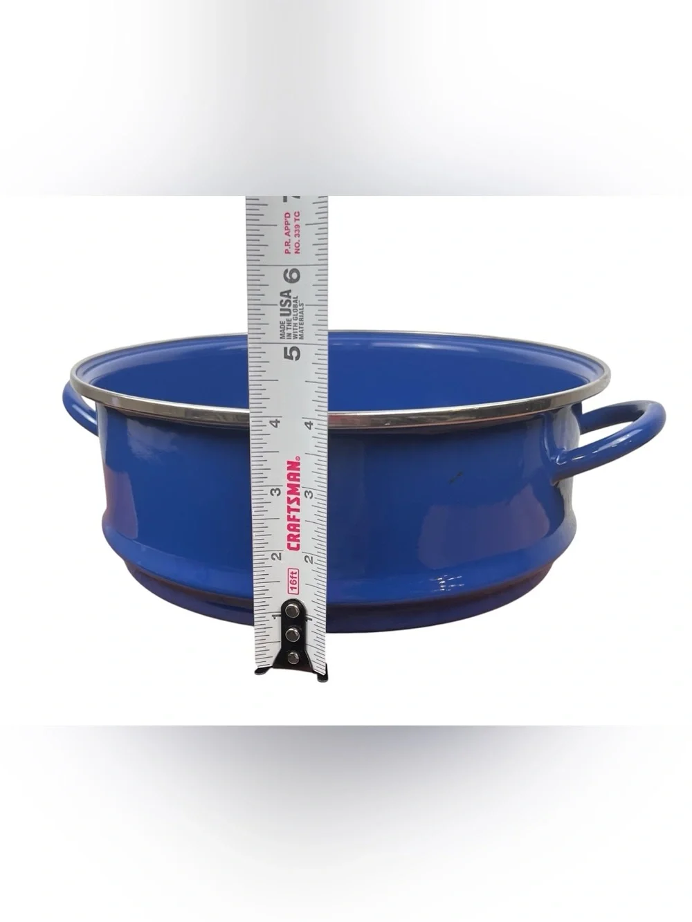 LE CREUSET MARSEILLE BLUE 9.5